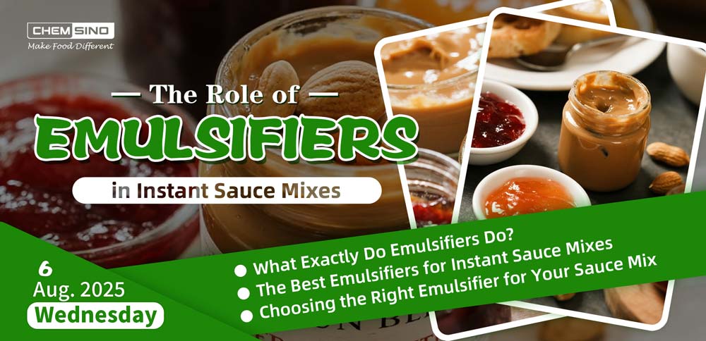 The Role of Emulsifiers in Instant Sauce Mixes